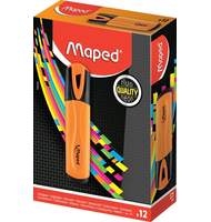 Маркер-выделитель Maped Fluo Peps Classic, оранжевый