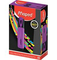 Текстовыделитель MAPED FLUO PEP'S CLASSIC, 1-5мм, фиолетовый