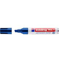 Маркер перманентный EDDING 1/003, 1-5мм, скошенный, синий