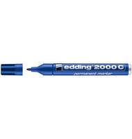 Маркер перманент Edding 2000C/003, 1,5-3мм, заправляемый, синий
