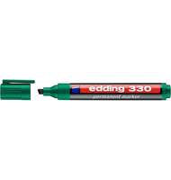 Маркер перманент Edding 330/004, 1-5мм, зеленый