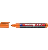Маркер перманент Edding 330/006, 1-5мм, оранжевый