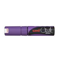 Маркер для окон и стеклянных поверхностей Uni Chalk PWE-8K, 8мм, фиолетовый