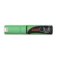 Маркер для окон и стеклянных поверхностей Uni Chalk PWE-8K, 8мм, флуор-зеленый