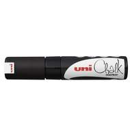 Маркер для окон и стеклянных поверхностей Uni Chalk PWE-8K, 8мм, черный
