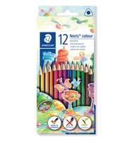 Набор цветных карандашей Noris Colour 187, Wopex, 12 цветов, Staedtler