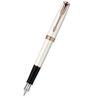 Ручка перьевая PARKER SONNET'11 F540, цвет Pearl, перо F, 18К