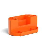 Подставка настольная пластиковая ErichKrause Victoria, Neon Solid, оранжевый