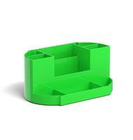 Подставка настольная пластиковая ErichKrause Victoria, Neon Solid, зеленый