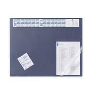 Подкладка DURABLE для письма 52х65, с календарем, синяя