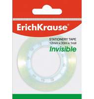 Клейкая лента Erich Krause Invisible 18х33, 1шт