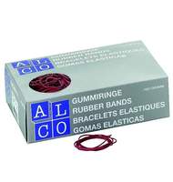 Резинка-кольцо ALCO 40мм, 500гр, красная, коробка