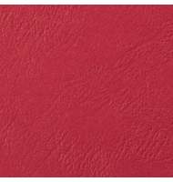 Картонные обложки GBC LeatherGrain, формат A4, красные, 250 г/м2, 100 шт/уп 