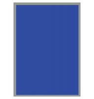Обложка для переплета пластик Office Kit, 0,18мм, 100шт/уп, синий PBA400180