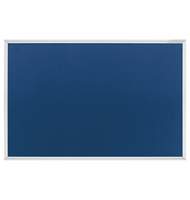 Доска фетровая 90х60 см Magnetoplan, синяя, алюминиевая рамка 1490003