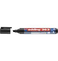 Маркер для доски EDDING 363/001, 1-5мм, скошенный, черный