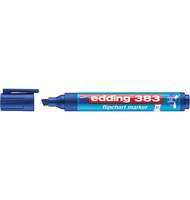 Маркер для флипчарта (бумаги) EDDING 383/003, 1-5мм, скошенный, синий