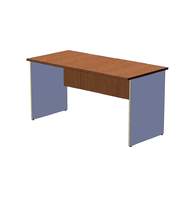 Офисный стол шир. 70 см на панельном каркасе 150 см , вишня оксфорд/серый A16.1115/CH10