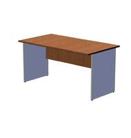 Офисный стол шир. 80 см на панельном каркасе 150 см , вишня оксфорд A16.1155/CH