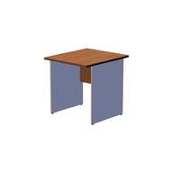 Офисный стол шир. 80 см на панельном каркасе 70 см, ясень коимбра A16.1147/AC