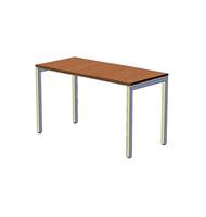 Офисный стол шир. 60 см с H-образными опорами 130 см, вишня оксфорд A16.1533/CH