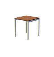 Офисный стол шир. 70 см с H-образными опорами 70 см, вишня оксфорд A16.1507/CH