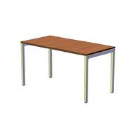 Офисный стол шир. 70 см с H-образными опорами 140 см, вишня оксфорд A16.1514/CH
