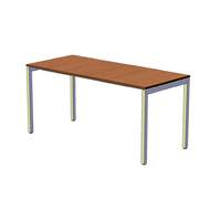 Офисный стол шир. 70 см с H-образными опорами 160 см, вишня оксфорд A16.1516/CH