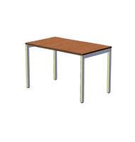 Офисный стол шир. 70 см с H-образными опорами 120 см, дуб кантерберри A16.1512/OK