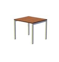 Офисный стол шир. 80 см с H-образными опорами 90 см, вишня оксфорд A16.1549/CH