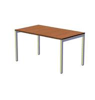 Офисный стол шир. 80 см с H-образными опорами 140 см, вишня оксфорд A16.1554/CH