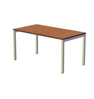 Офисный стол шир. 80 см с H-образными опорами 150 см, вишня оксфорд A16.1555/CH