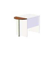 Брифинг-приставка для стола 60 см с опорой O 50, вишня оксфорд A16.3206/CH