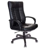 Кресло для руководителя  KB-10/BLACK черный, искусственная кожа