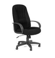 Кресло для руководителя Chairman СН 685 TW, ткань, черный
