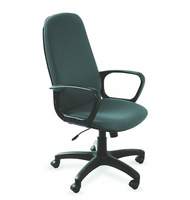Кресло для руководителя Бюрократ CH-808AXSN, кожзам, серый