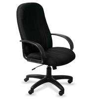 Кресло для руководителя Бюрократ T-898AXSN, ткань, черный