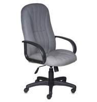 Кресло для руководителя T-898AXSN/GR, ткань серая (TS)