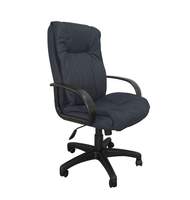 Кресло для руководителя CH-838AXSN/F4, нубук темно-серый, пластик