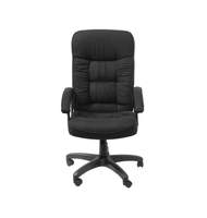 Кресло для руководителя T-9908AXSN-Black, ткань черная 80-11
