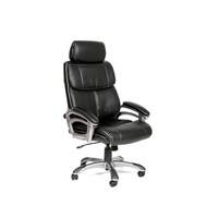 Кресло офисное CH-433 ЭКО кожзам черный