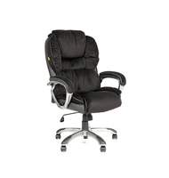 Кресло офисное CH-434, ткань вельвет черная
