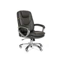 Кресло офисное CH-668 ЭКО, кожзам черный