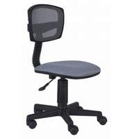 Кресло офисное CH-299/G/15-48, спинка/сетка серая, ткань серая /663942