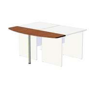 Брифинг-приставка для 2-х столов 70 + 80 см с опорой O 50, дуб кантерберри A16.3215/OK