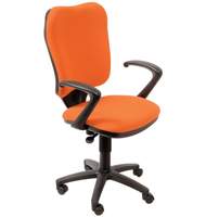 Кресло для оператора Бюрократ CH-540AXSN, ткань, оранжевый