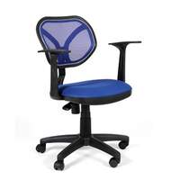 Кресло офисное CH-450 TW-10, ткань синяя