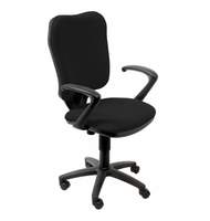 Кресло офисное CH-540AXSN-Low/26-28, низкая спинка, ткань черная