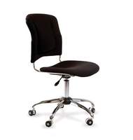 Кресло офисное CH-H322SXN/Black 26-28, динамичная поддержка спины, ткань черная