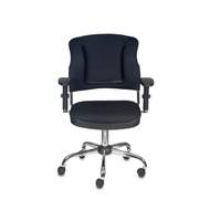 Кресло офисное CH-H323AXSN/B 26-28, динамичная поддержка спины, ткань черная